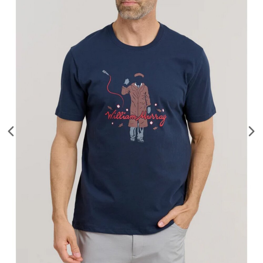 William Murray Golf Groundhog Weatherman T-Shirt Sz XXL